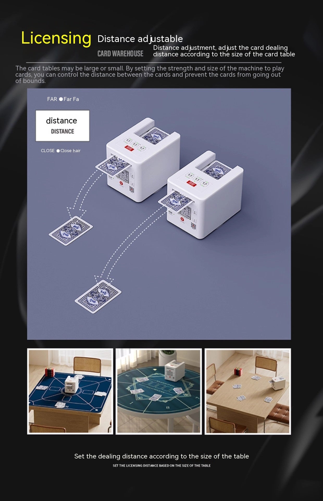 Playing Cards Automatic Poker Dealer